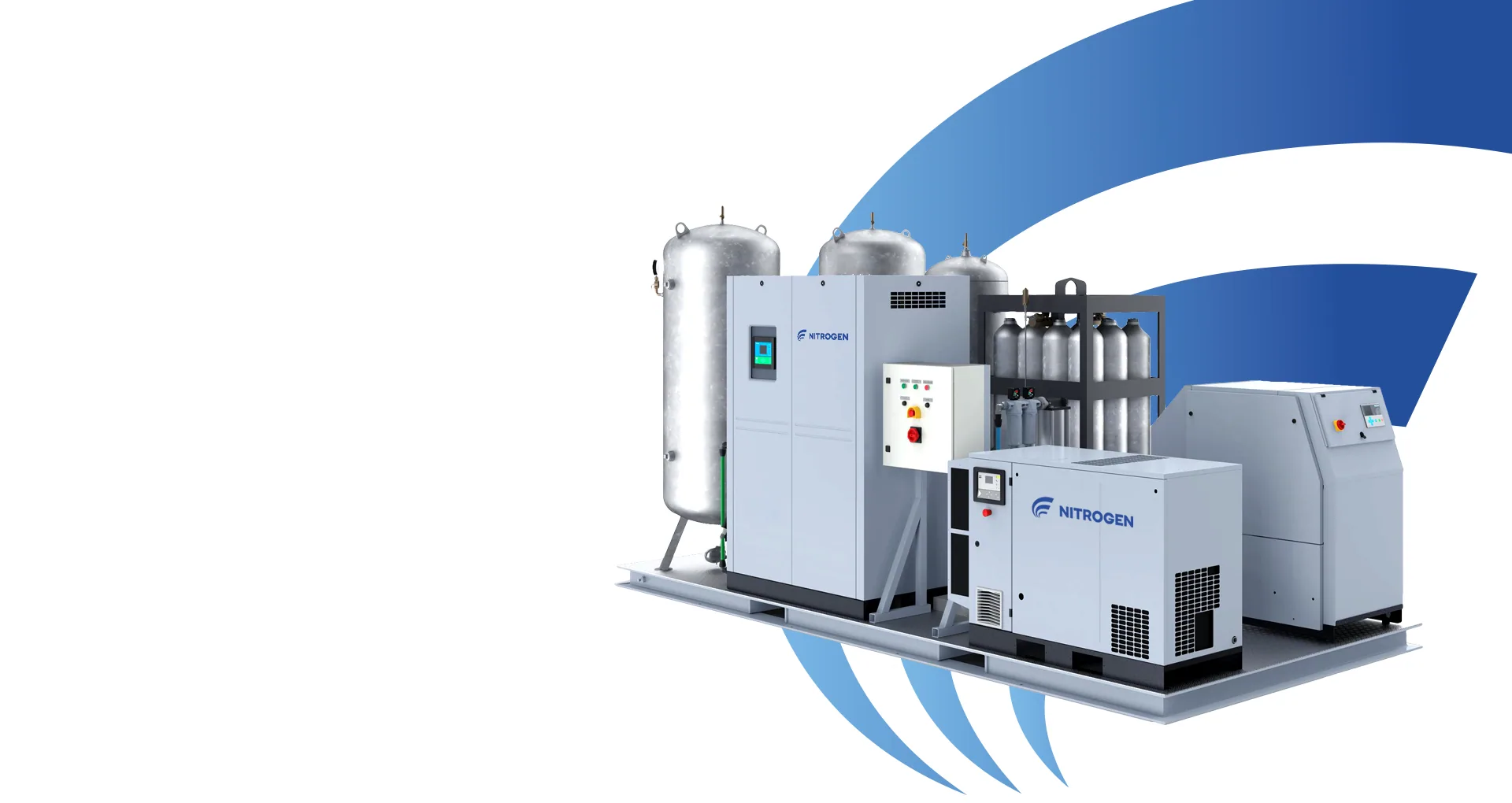 Generatory i wytwornice azotu NITROGEN